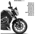 2015 KTM Duke 390 Service Repair Manual