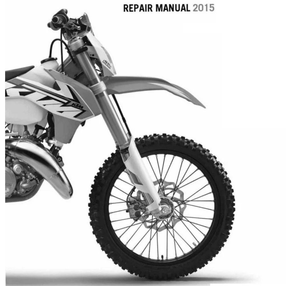 2015 KTM 125-200 EXC XC-W Service Repair Manual