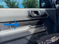 2021+ Bronco Topographic Front Upper Door Card Insert 2 Door