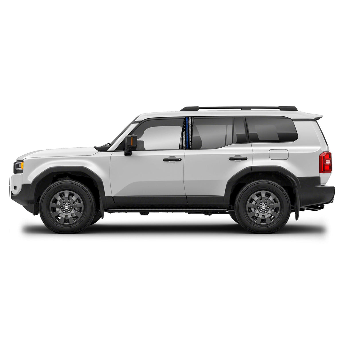 2024 Toyota Land Cruiser American Flag B Pillar Overlays