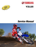 YAMAHA YZ125 2018 Workshop Repair Service Manual
