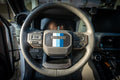 2024 Toyota Land Cruiser Steering Wheel Decal Heritage Blue Graphics
