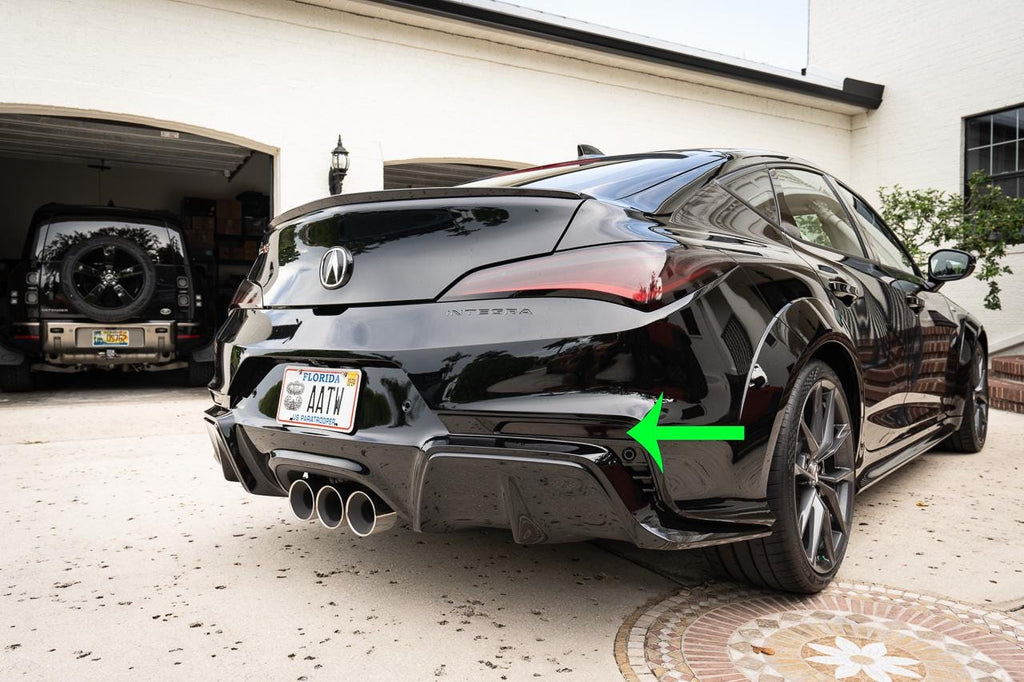 2023 Integra Rear Sidemarker Black Out Overlays 2024 2025
