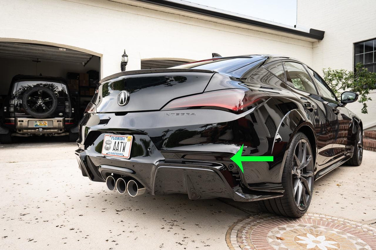 2023 Integra Rear Sidemarker Black Out Overlays 2024 2025