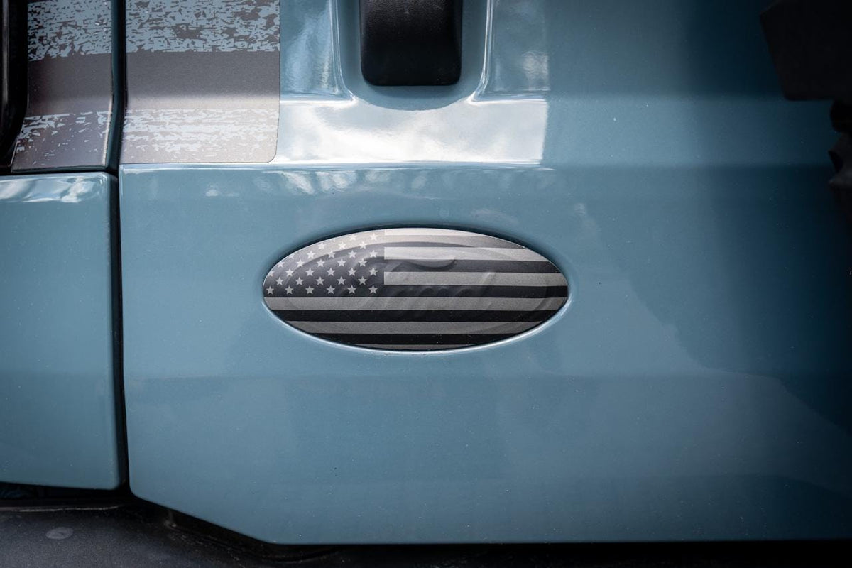 2021 Bronco Freedom American Flag Rear Oval Overlay 2022 2023 Also Fits Bronco Sport