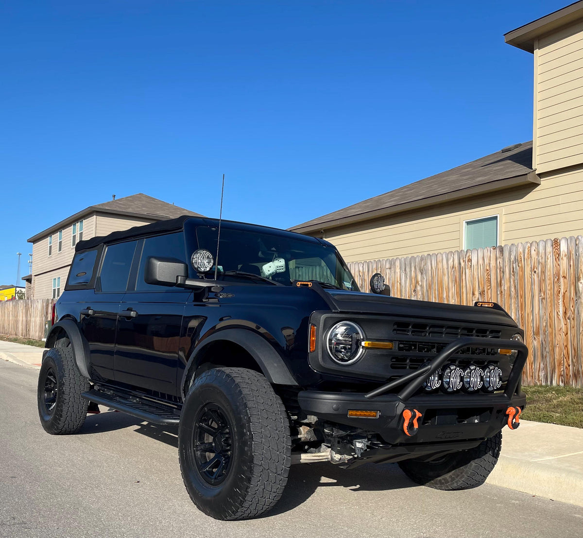 Bronco Trail Sight Overlays Stickers Decals For Ford Bronco 6G