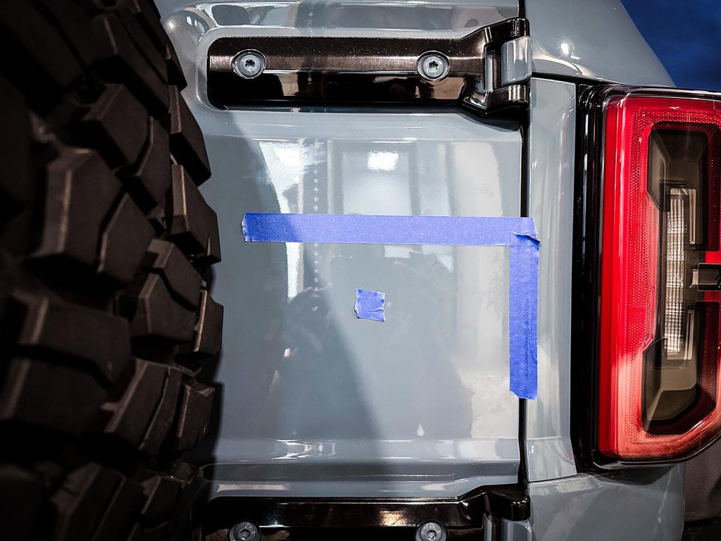 2021 Ford Bronco Rear Tailgate Letters Acrylic Emblem