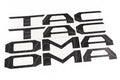 2024 Toyota Tacoma Topographic Tailgate Letters Stickers Decals Emblem Logo