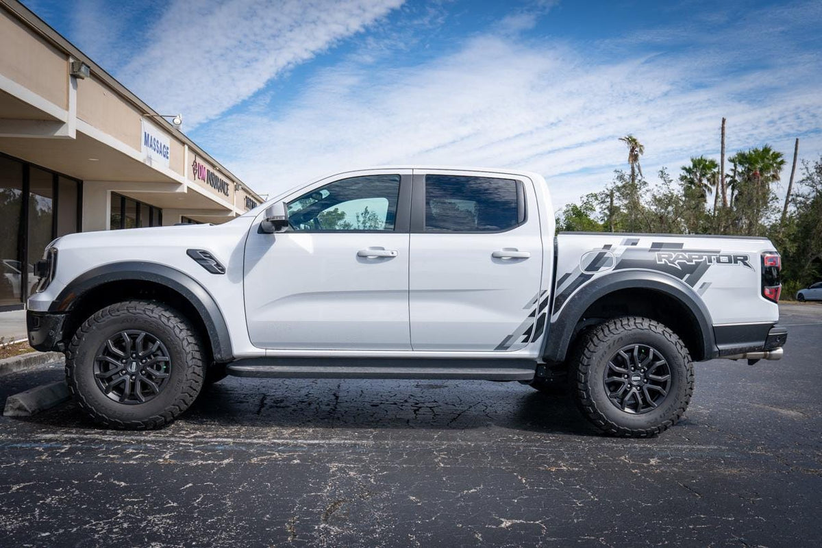 For 2024 Ford Ranger Front Sidemarker Overlays Decals Tint Smoked