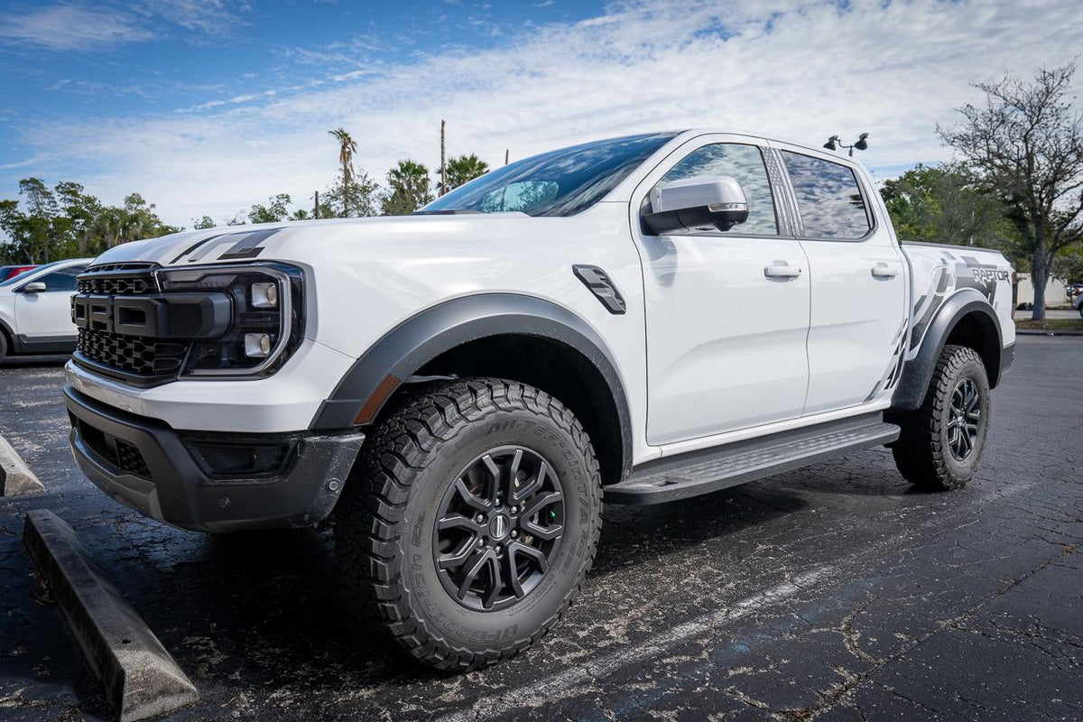 American Flag B Pillar Overlays for 2024 Ford Ranger Raptor 2025