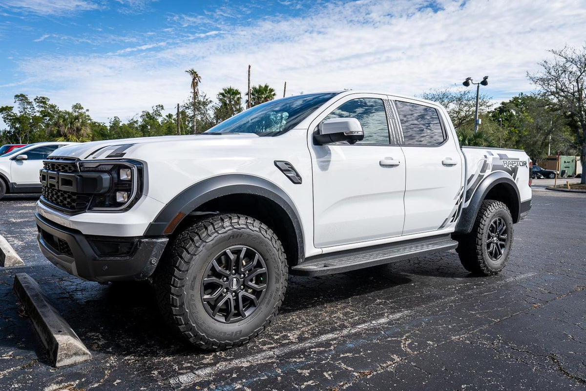 American Flag B Pillar Overlays for 2024 Ford Ranger Raptor 2025