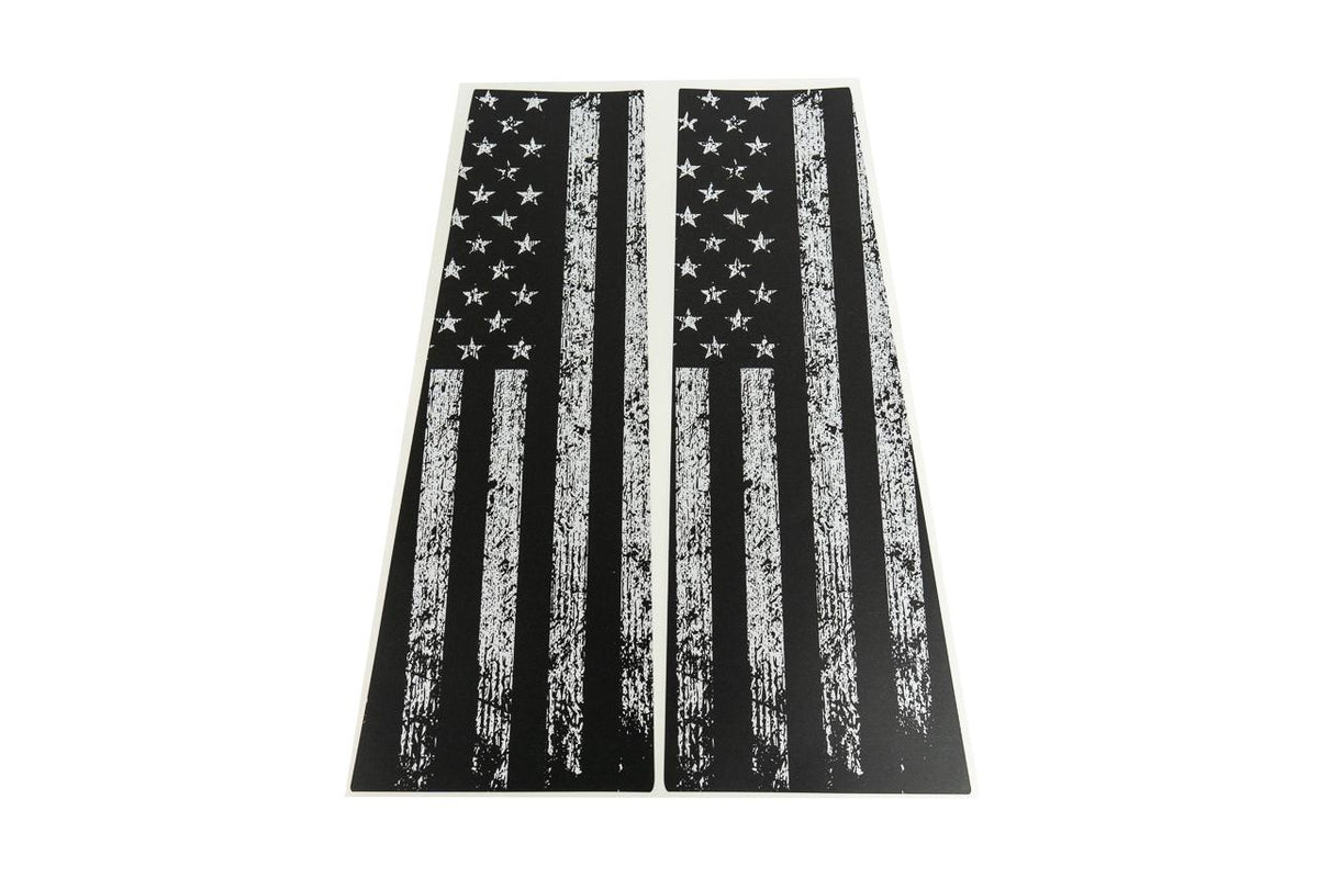 American Flag B Pillar Overlays for 2024 Ford Ranger Raptor 2025
