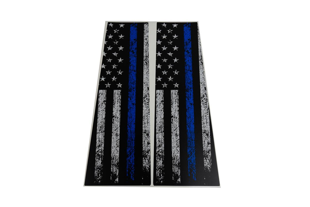 American Flag B Pillar Overlays for 2024 Ford Ranger Raptor 2025