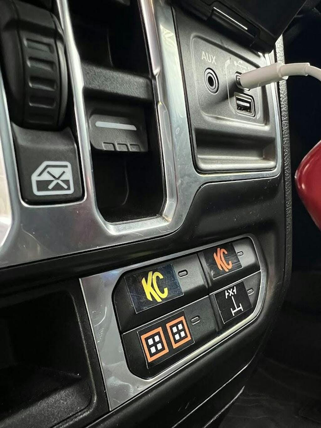 Auxiliary Switch Labels For Jeep Gladiator Jeep Wrangler JL 2018-2024