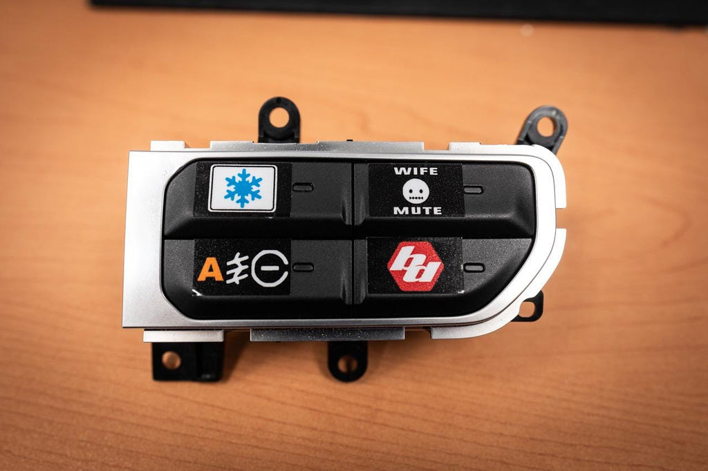 Auxiliary Switch Labels For Jeep Gladiator Jeep Wrangler JL 2018-2024