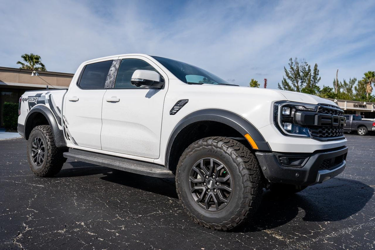For 2024 Ford Ranger American Flag Fender Vent Overlays