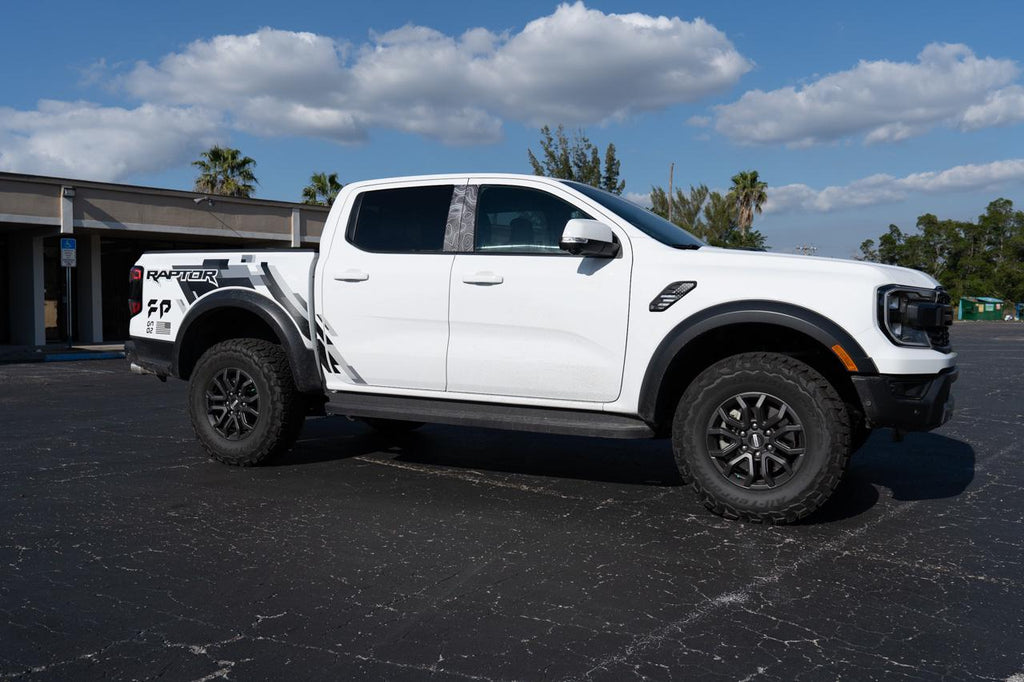 2024 Ford Ranger FN GN 02 Fender Decals Graphics Stickers