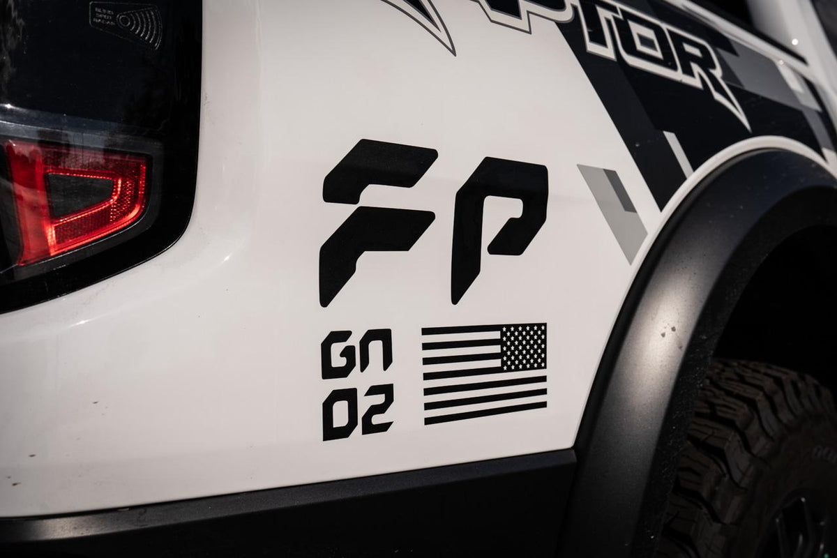 2024 Ford Ranger FN GN 02 Fender Decals Graphics Stickers