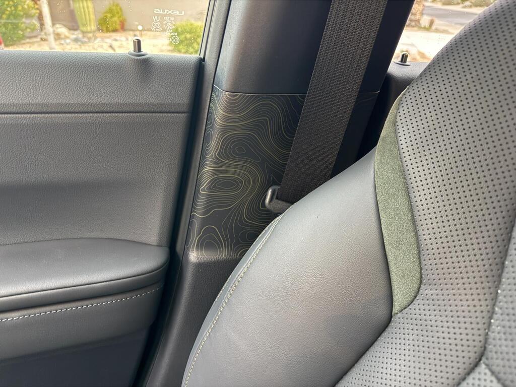 2024 Toyota Land Cruiser Topographic Seatbelt Panel Protection GX550