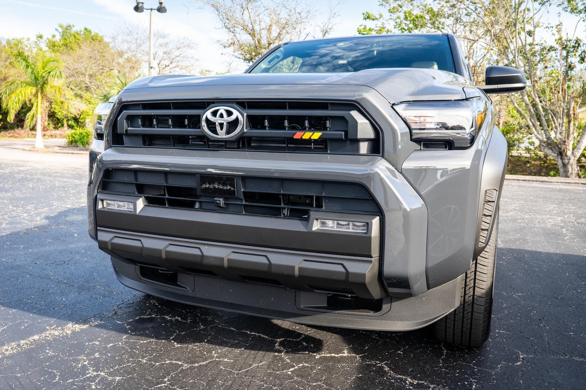 2025 Toyota 4Runner SR5 TRD Style Grille Emblem 6th Generation Topographic