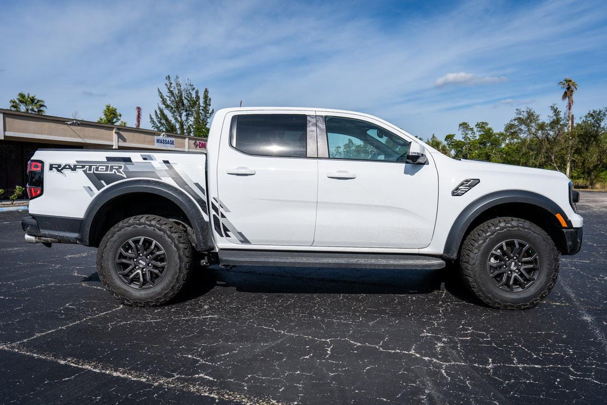 For 2024 Ford Ranger American Flag Fender Vent Overlays