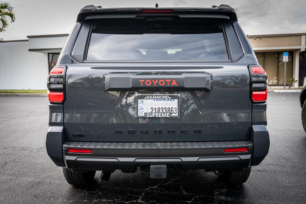 2025 Toyota 4Runner Rear Tailgate Liftgate Letter Inlays 6th Generation 6th Gen 2026