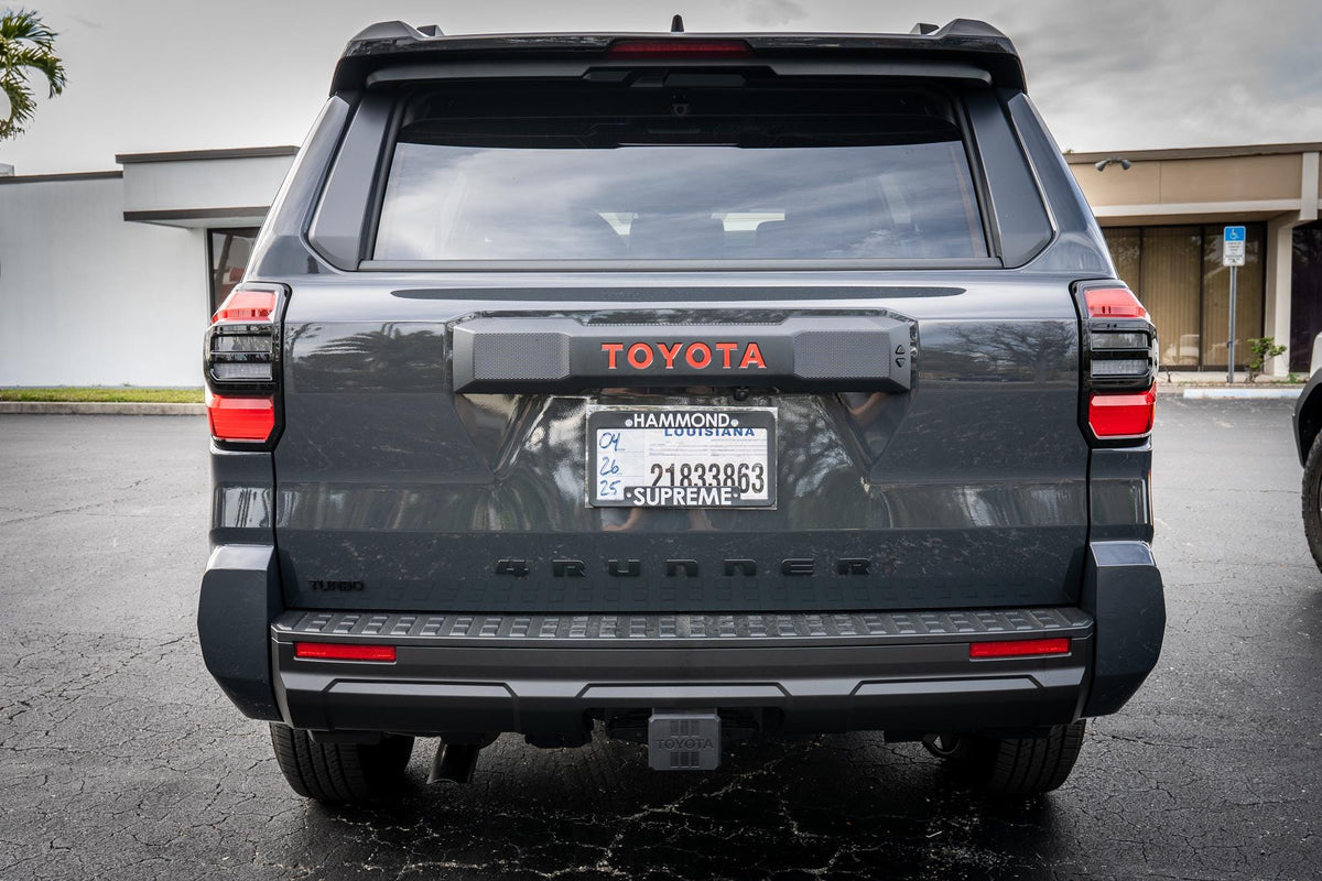 2025 Toyota 4Runner Rear Tailgate Liftgate Letter Inlays 6th Generation 6th Gen 2026