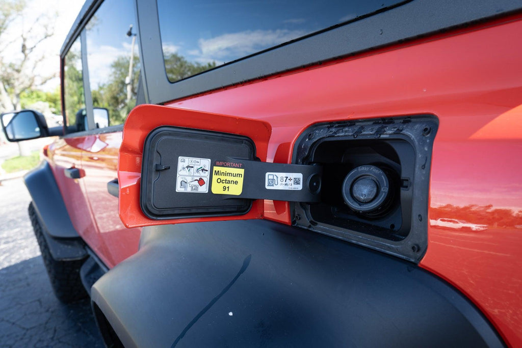 High Octane Fuel Cap Warning Sticker (Pair)