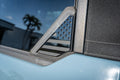 For 2021+ Bronco American Flag Rear Window Triangle Acrylic Emblem 4 Door