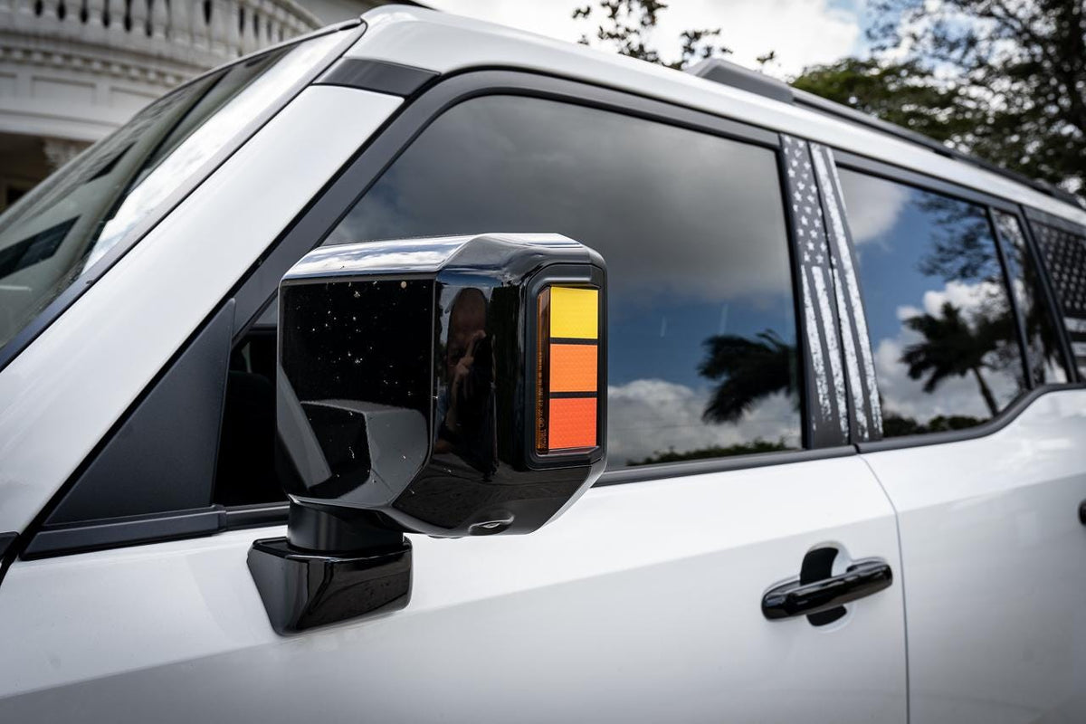 2024 Toyota Land Cruiser Topographic TRD Style Mirror Stripes 2025