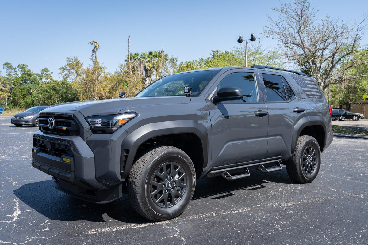 2025 Toyota 4Runner 6th Gen American Flag Window Overlay See Through V2