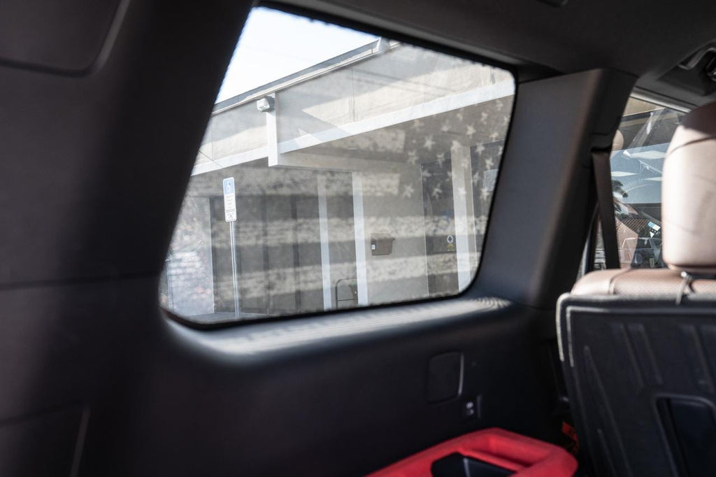 2024 Toyota Land Cruiser American Flag Window Overlay See Through V2 2025