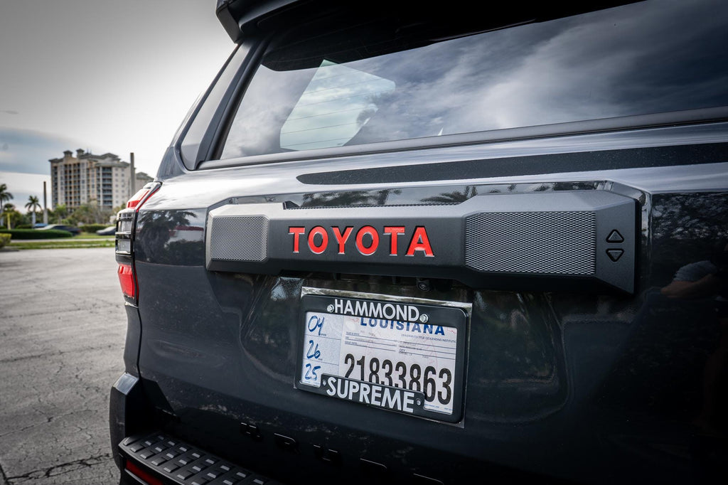 2025 Toyota 4Runner Rear Tailgate Liftgate Letter Inlays 6th Generation 6th Gen 2026