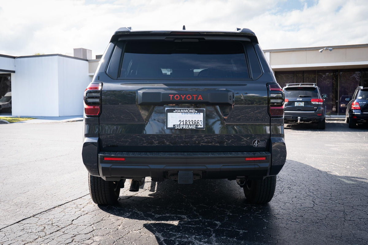 2025 Toyota 4Runner 6th Gen Tail Light Overlays Decals Smoked