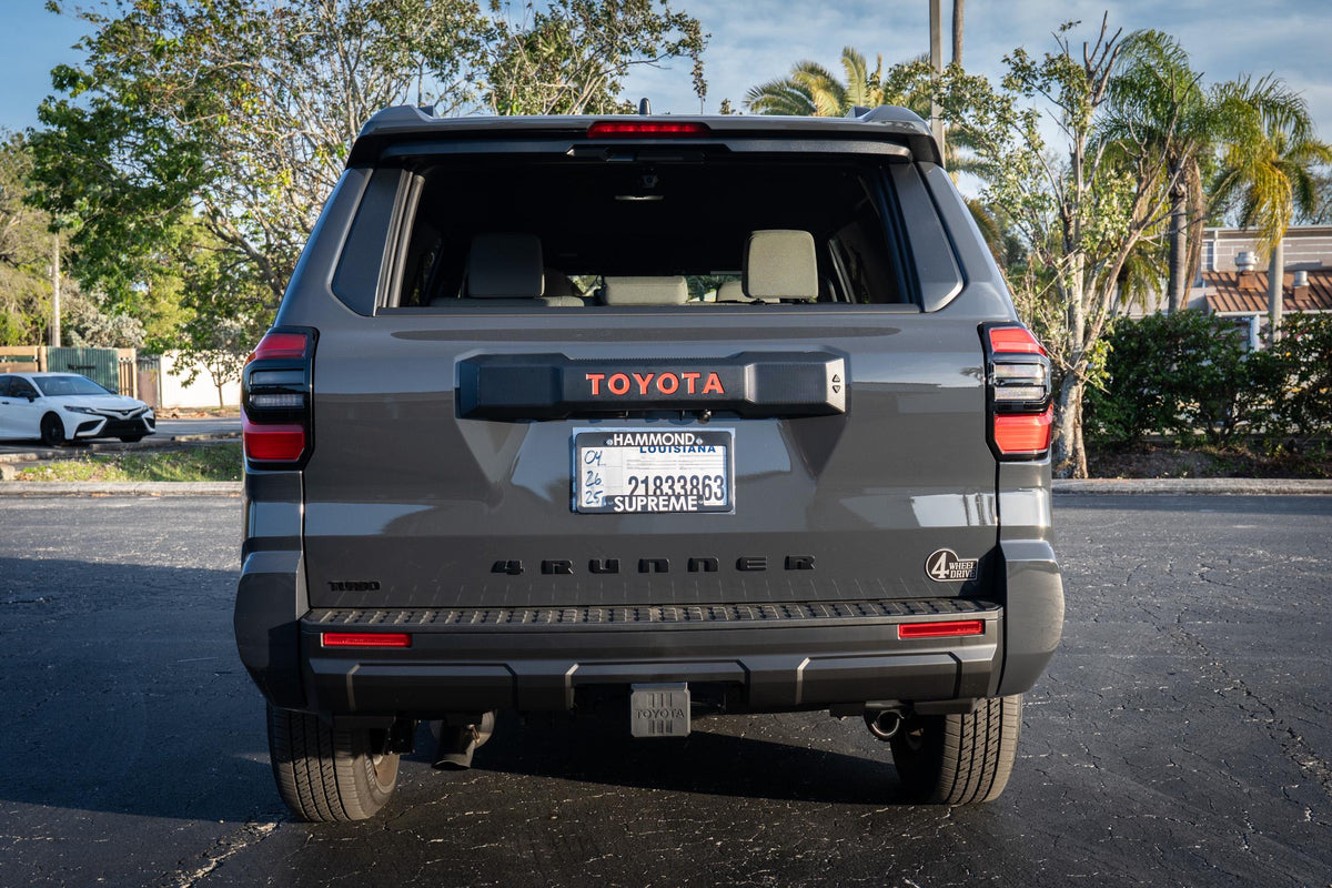 2025 Toyota 4Runner Retro 4 Wheel Drive Two Tone Acrylic Emblem