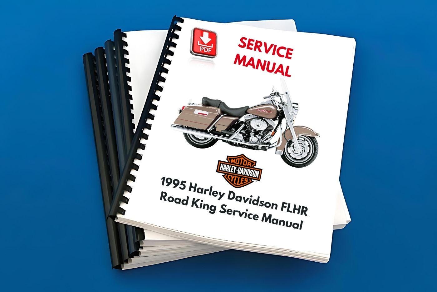 1995 Harley Davidson FLHR Road King Service Manual