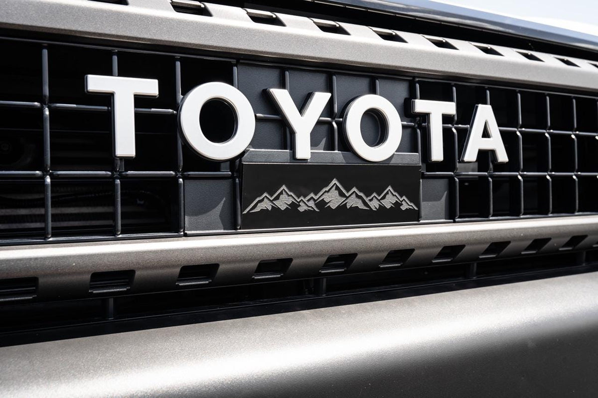 2024 Toyota Land Cruiser Front Grille Mountain Emblem 2025