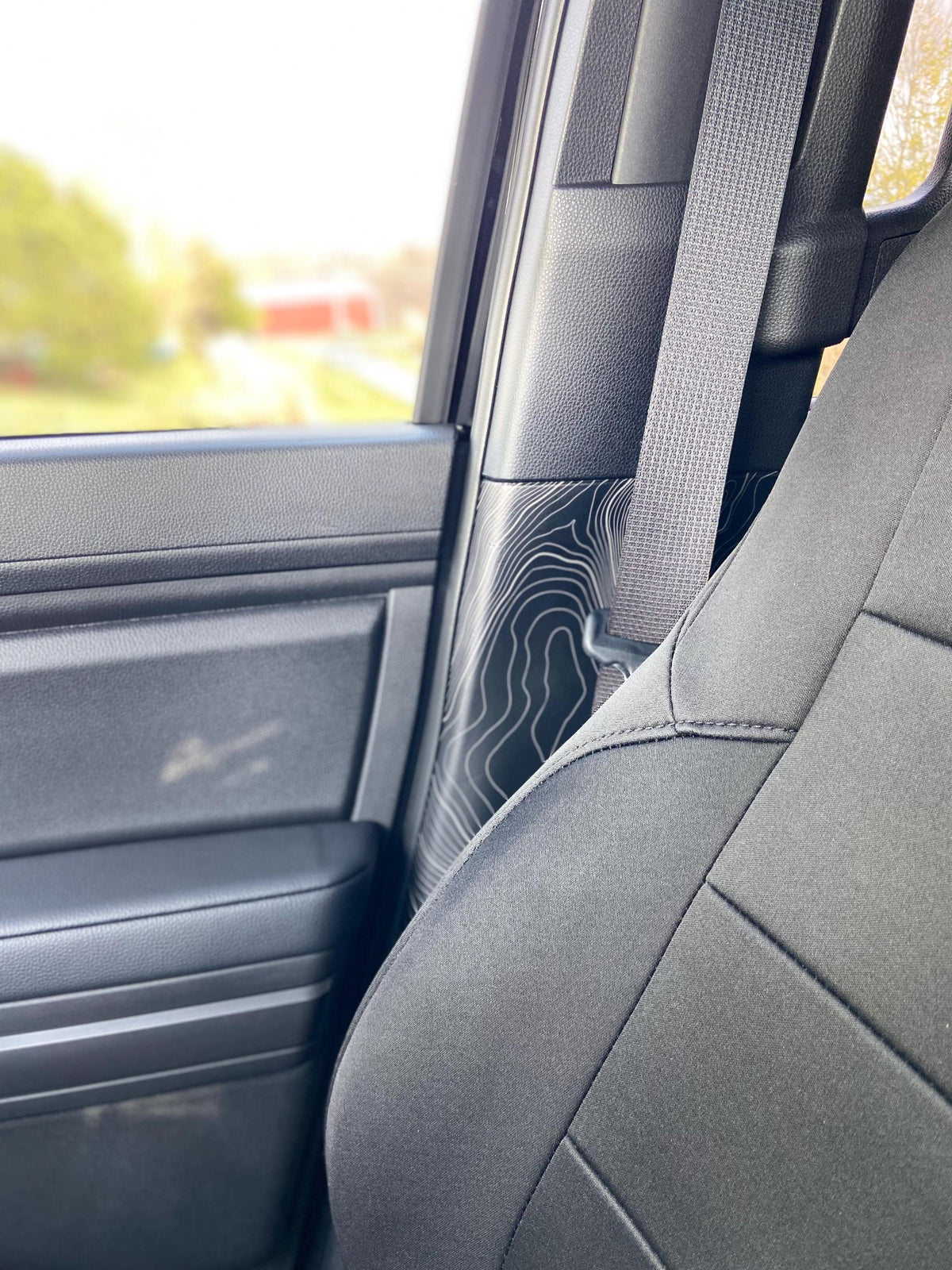 2024 Toyota Tacoma Topographic Seatbelt Panel Protection 2025 2026