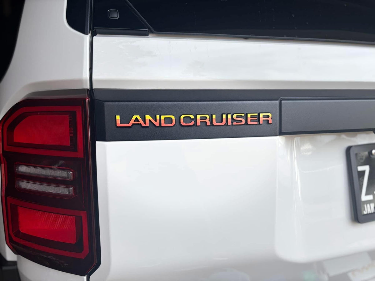2024 Toyota Land Cruiser Liftgate Overlays 250 Series 2025