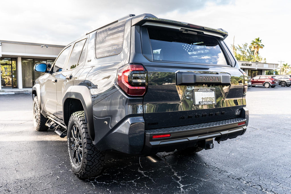 2025 Toyota 4Runner Topographic Rear Tailgate Liftgate Letter Inlays 6th Generation 6th Gen