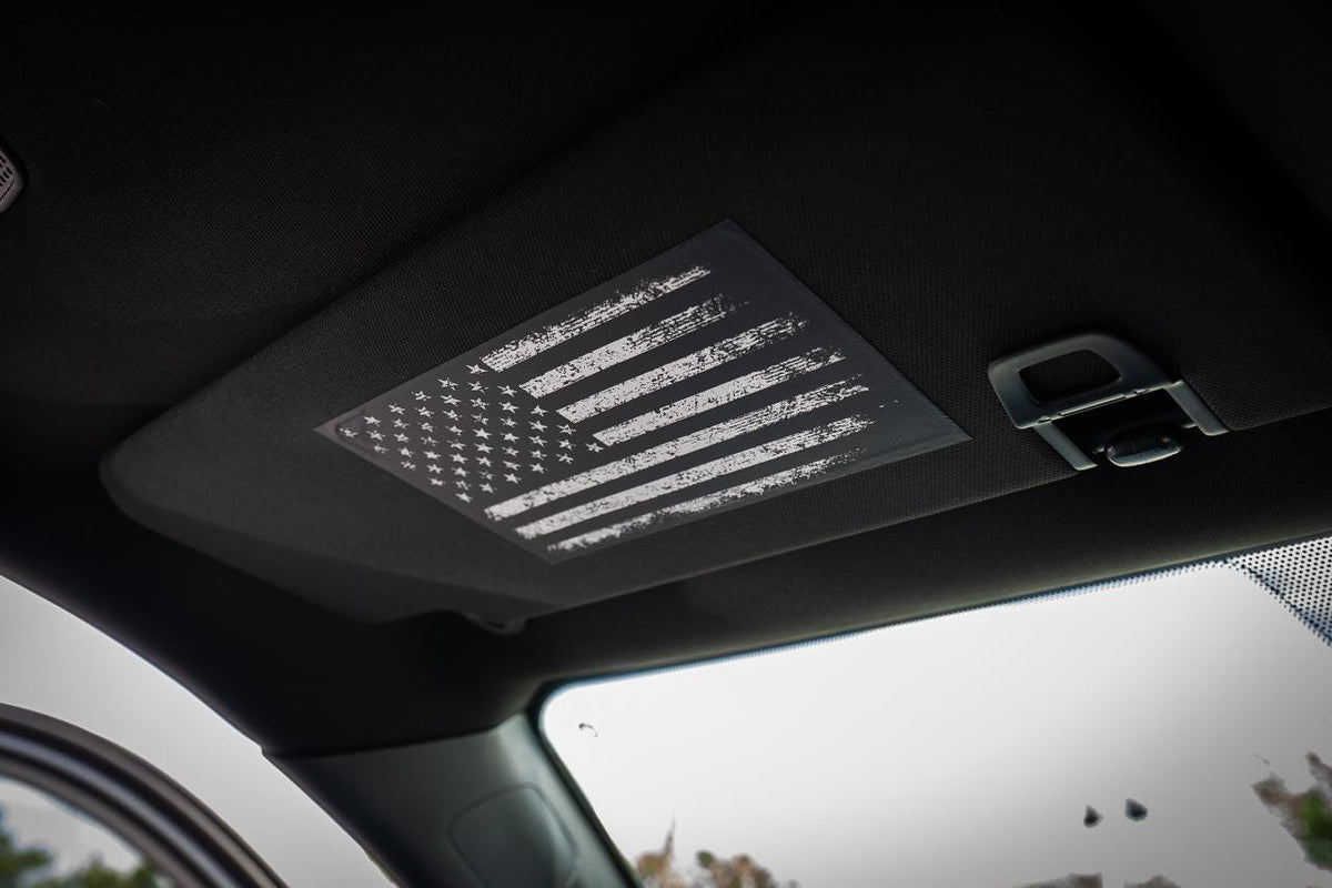 2025 Toyota 4Runner Sun Visor Airbag Cover Up Decals Stickers 6th Gen
