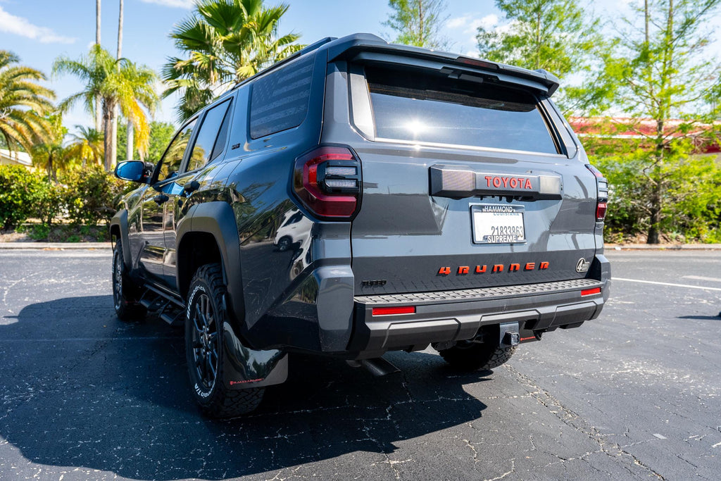 2025 Toyota 4RUNNER Rear Tailgate Liftgate Letter Overlays 6th Generation 6th Gen