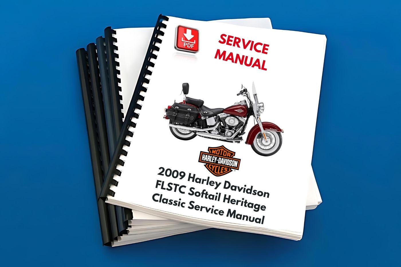 2009 Harley Davidson FLSTC Softail Heritage Classic Service Manual