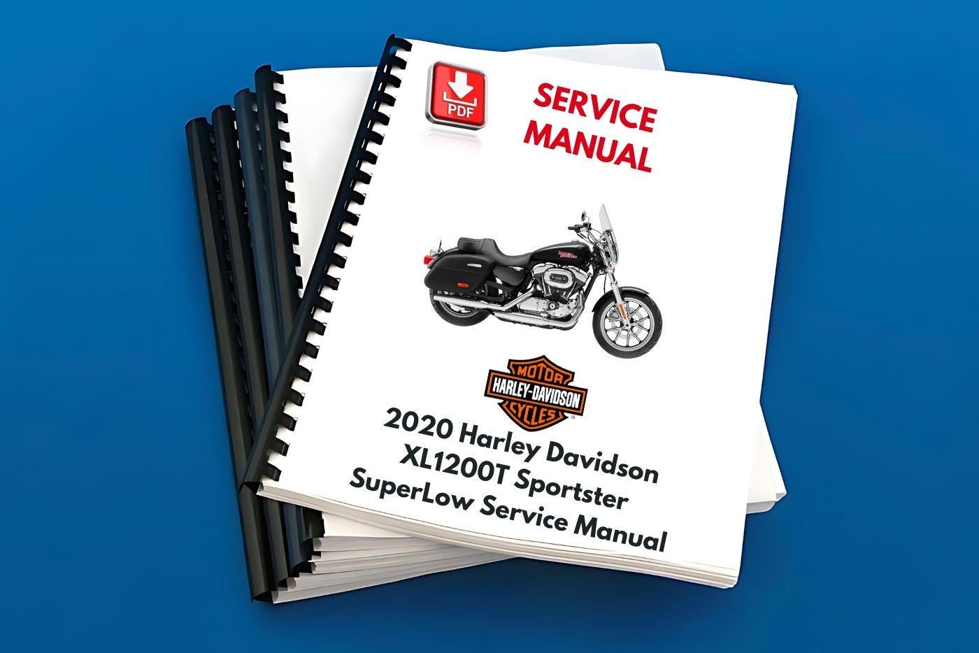 2020 Harley Davidson XL1200T Sportster SuperLow Service Manual