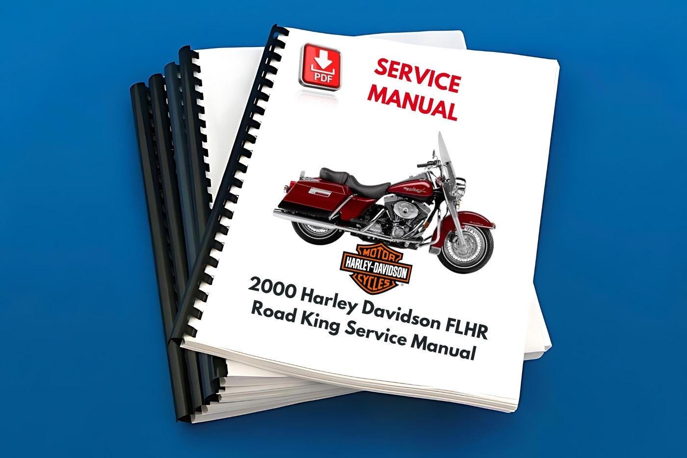 2000 Harley Davidson FLHR Road King Service Manual