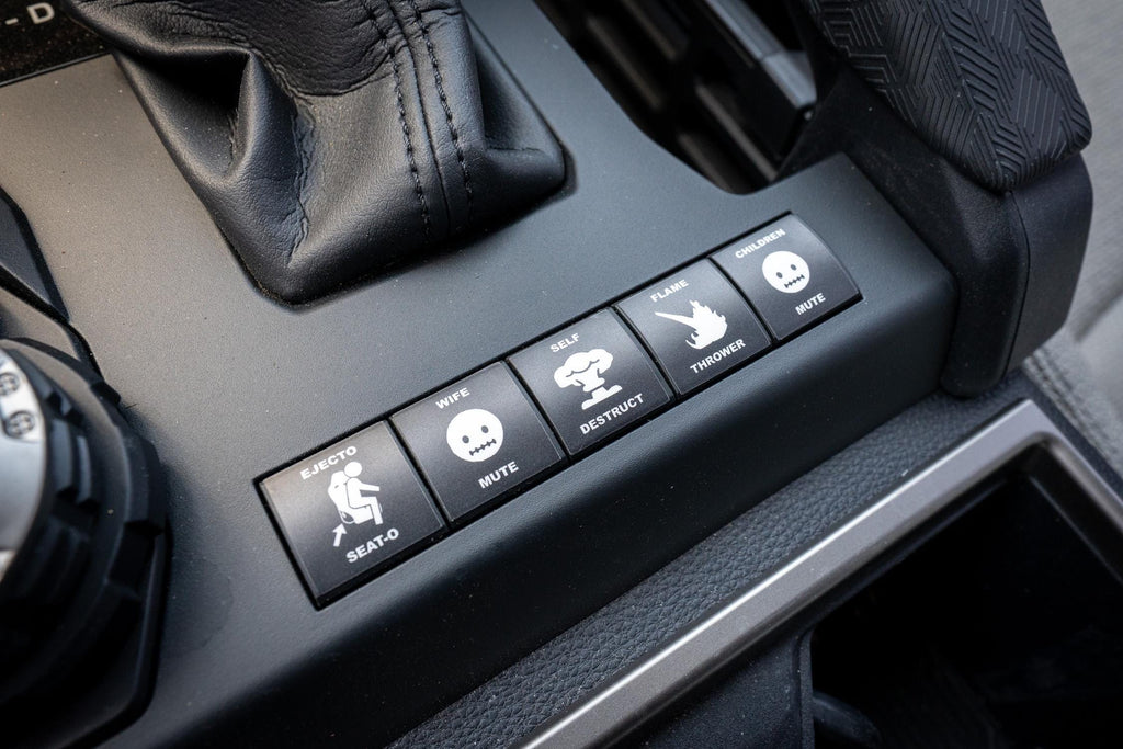 2024 Toyota Tacoma Ejecto Seato Blank Button Covers 2025 2026