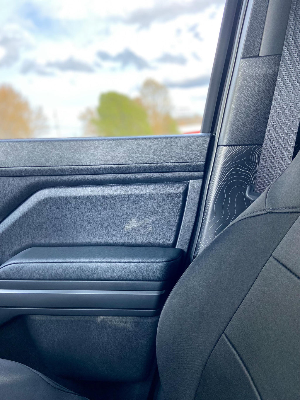 2024 Toyota Tacoma Topographic Seatbelt Panel Protection 2025 2026