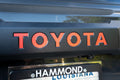 2025 Toyota 4Runner Emergency Reflective Rear Tailgate Liftgate Letter Inlays 6th Generation 6th Gen