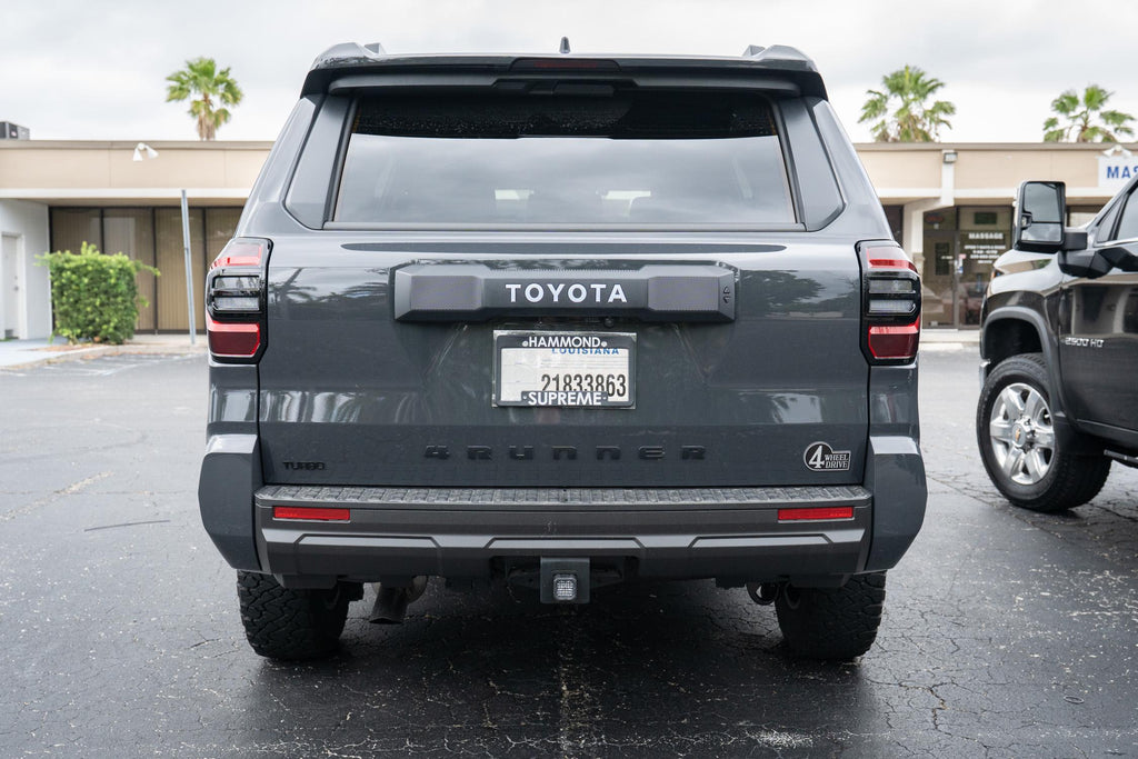 2025 Toyota 4Runner Acrylic Rear Tailgate Liftgate Letter Overlays 6th Generation 6th Gen