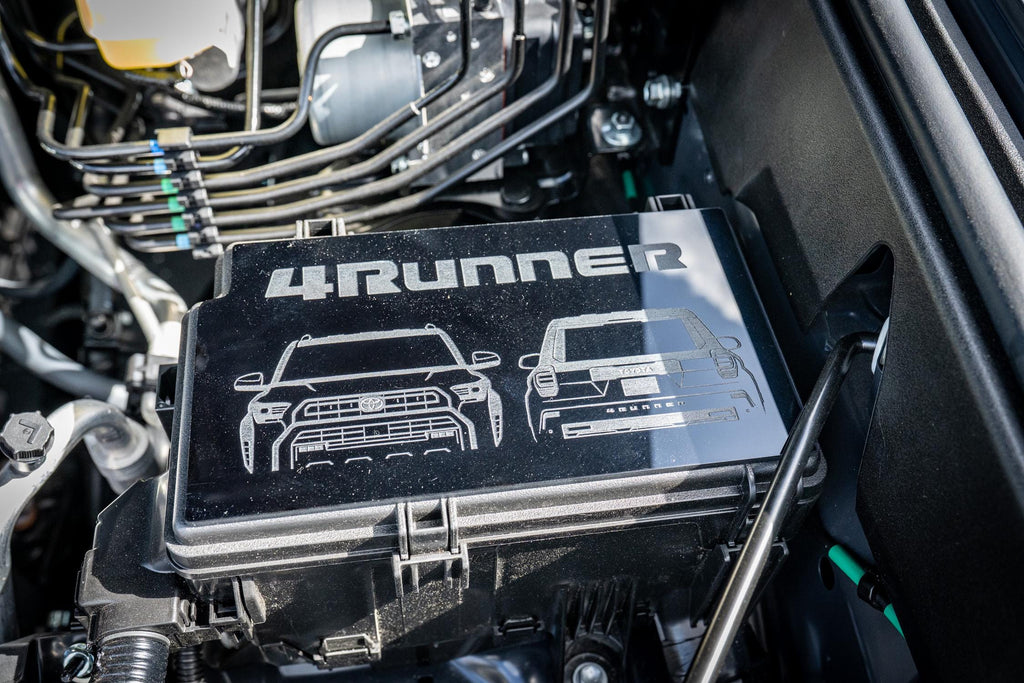 2025 Toyota 4Runner 6th Gen Driver Side Fuse Box Acrylic Plate